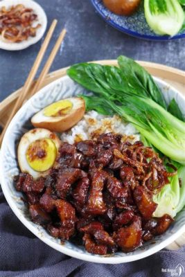  デzhou滷肉飯: 濃厚な肉汁が染み渡る、香ばしいご飯との絶妙なハーモニーはいかがですか？